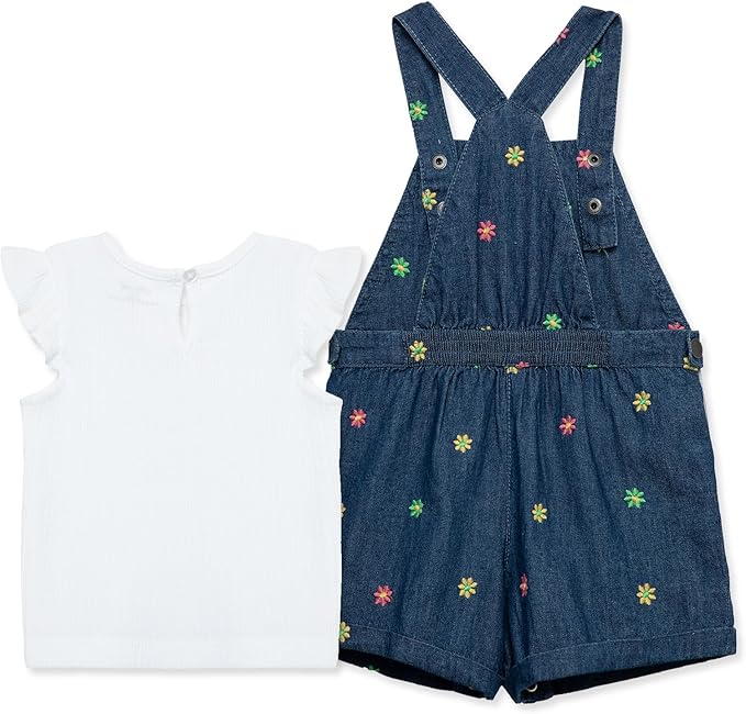 LITTLE ME | Garden Woven Jumper Set