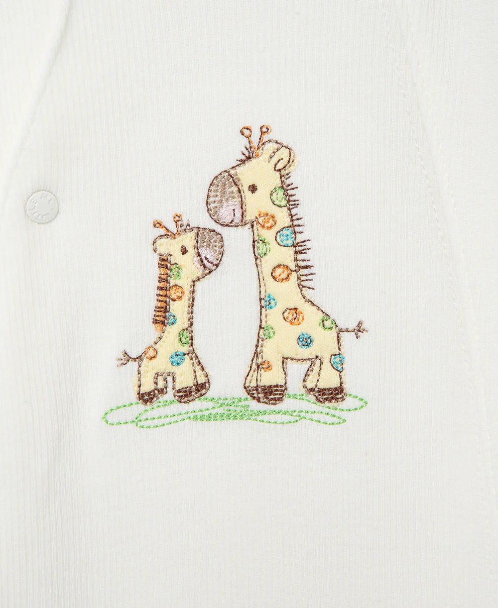 LITTLE ME | Giraffe Footie W/ Hat-Preemie