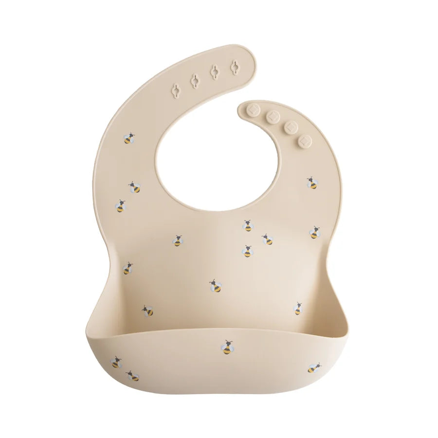 Mushie | Silicone Baby Bib