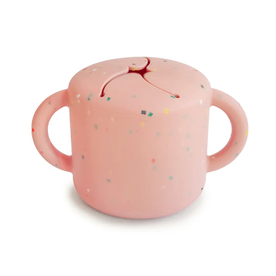 Mushie | Snack Cup Spill Proof Food Container for Toddler and Baby