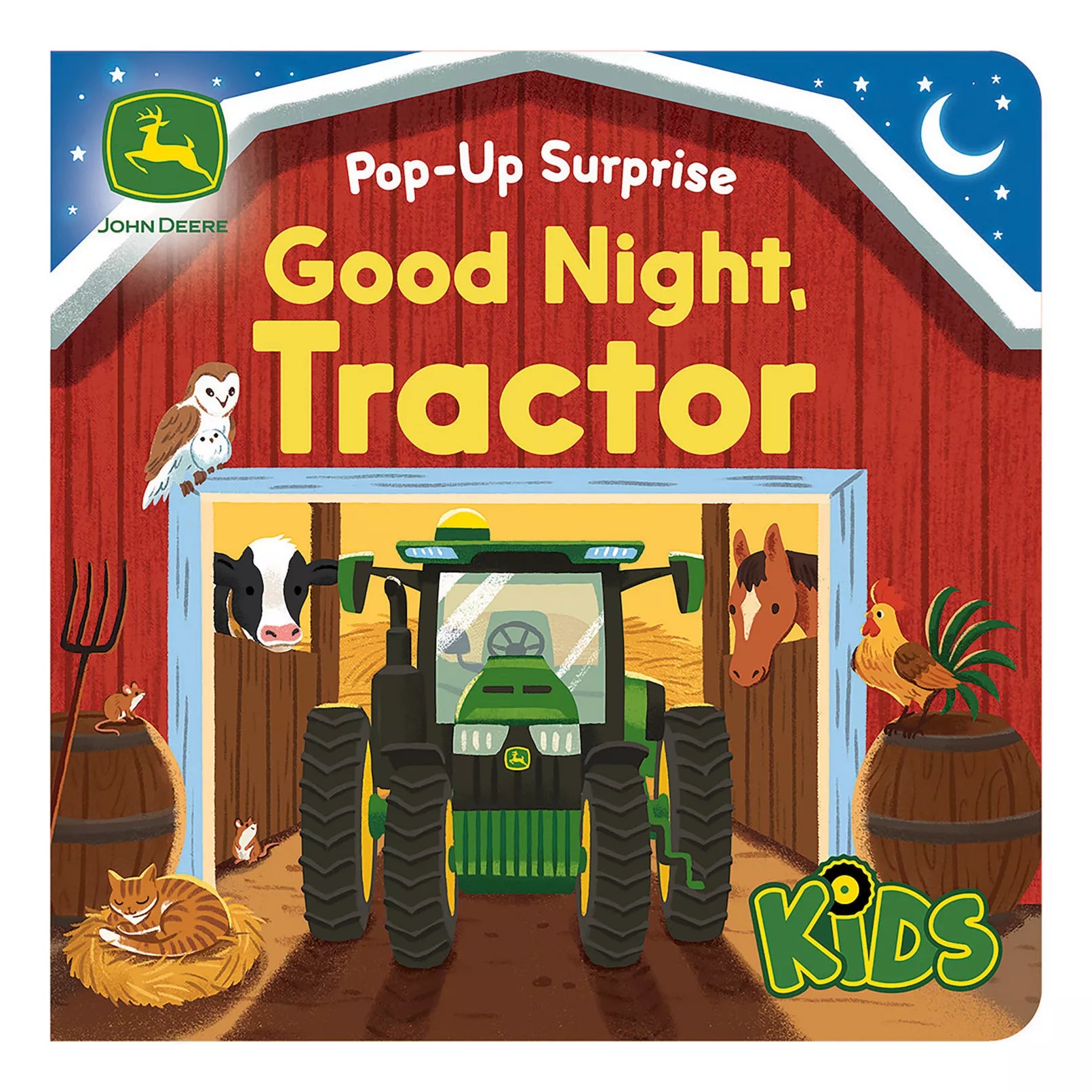 John Deere | Kids Lift-the-Flap & Pop-Up Good Night Tractor Book
