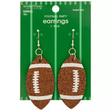 Robert Stanley | Glitter Football Earrings