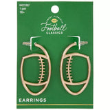 Robert Stanley | Football Hoop Earrings