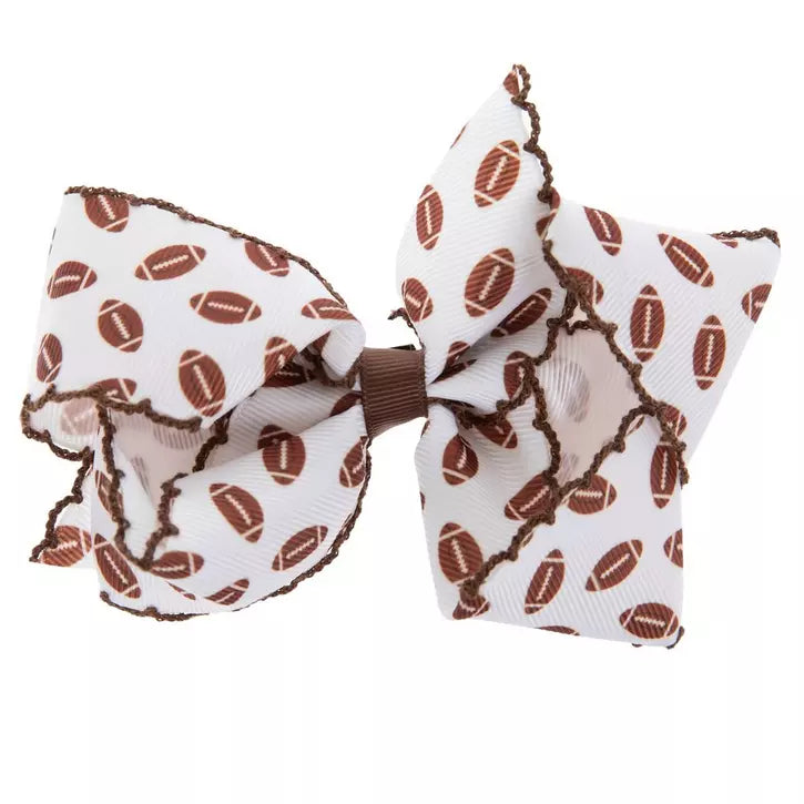 Robert Stanley | Football Hair Bow Clip - Style #1