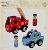 Birch & Bloom vehicle set | Police + Firefighter