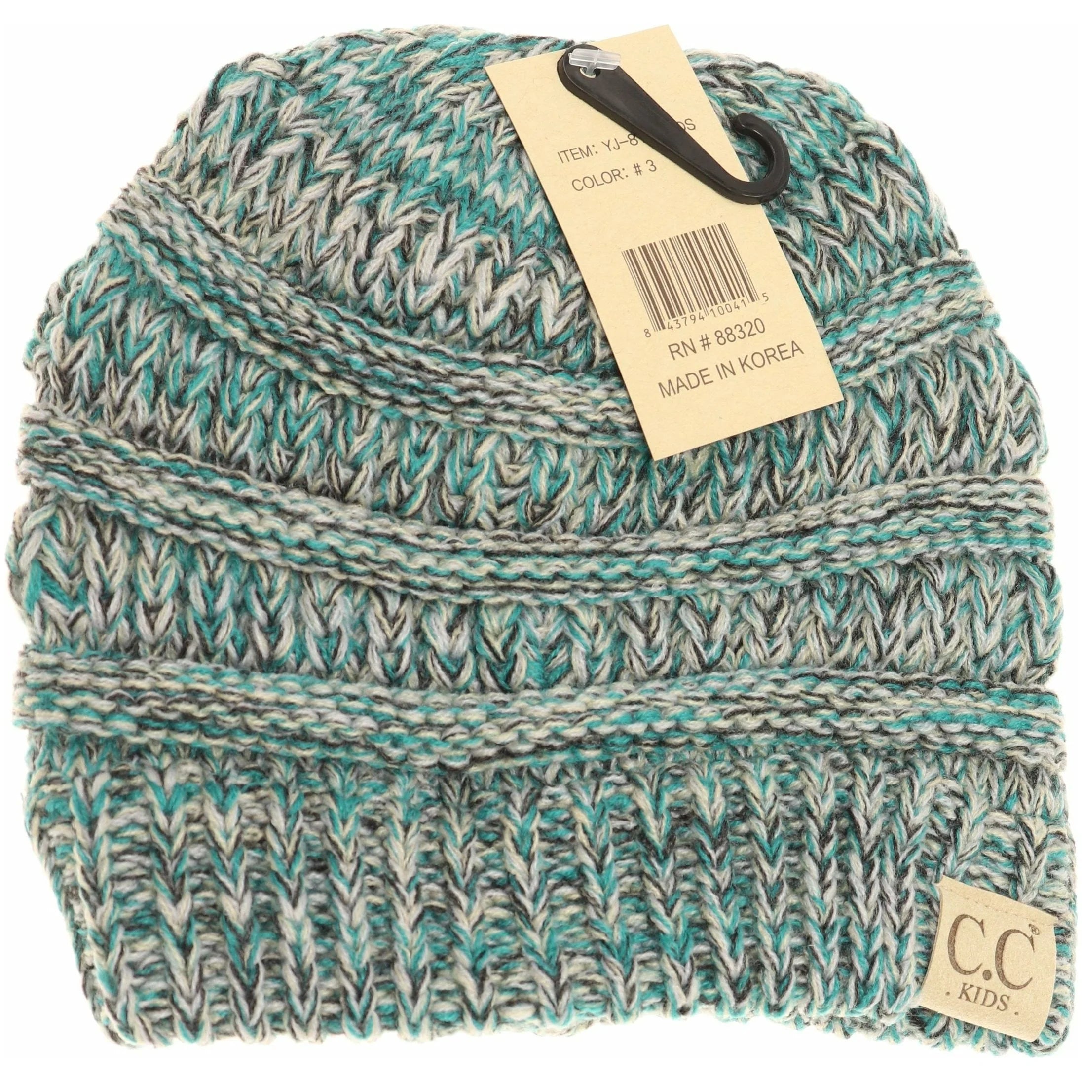 CC Beanie- Kids Four Tone Beanie