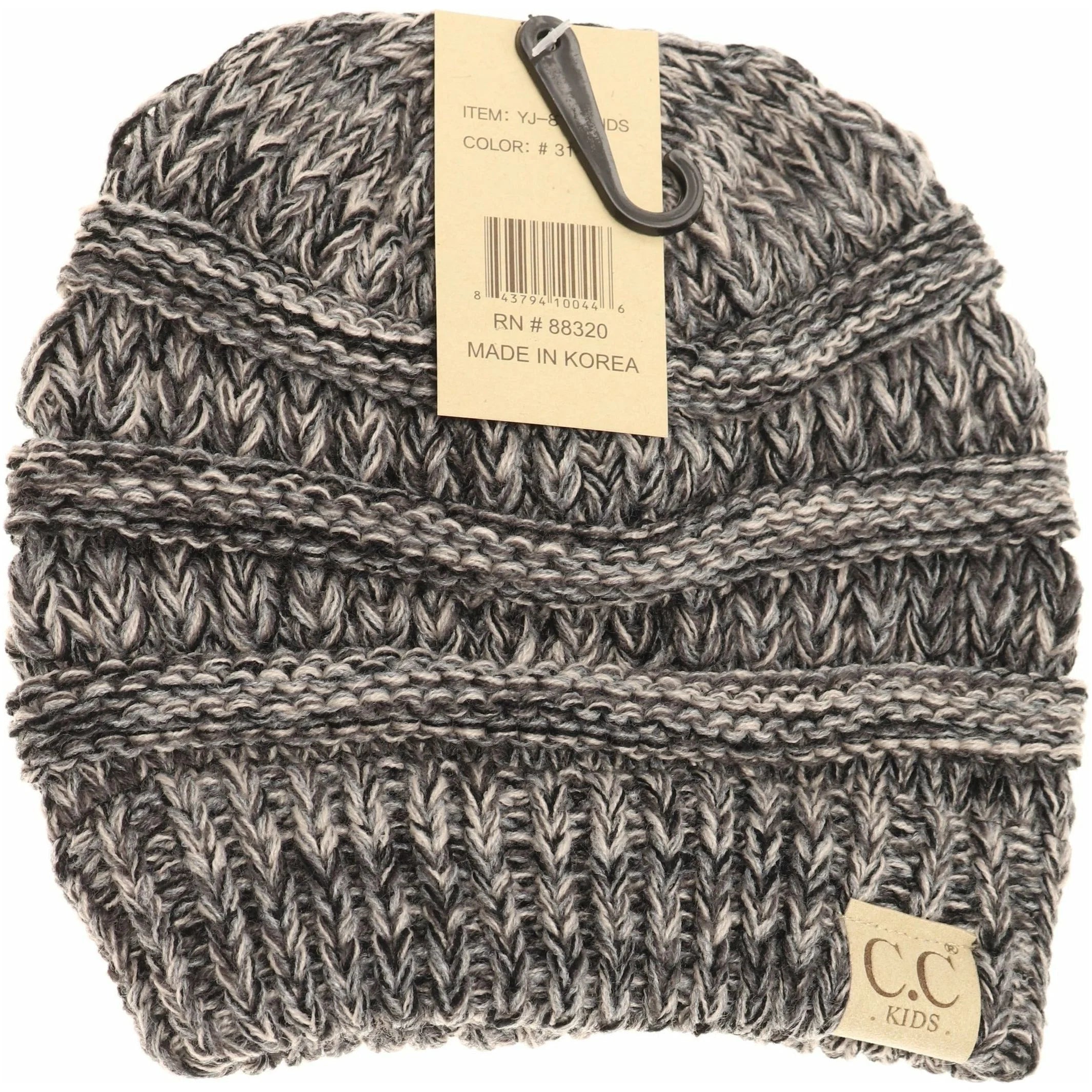 CC Beanie- Kids Four Tone Beanie