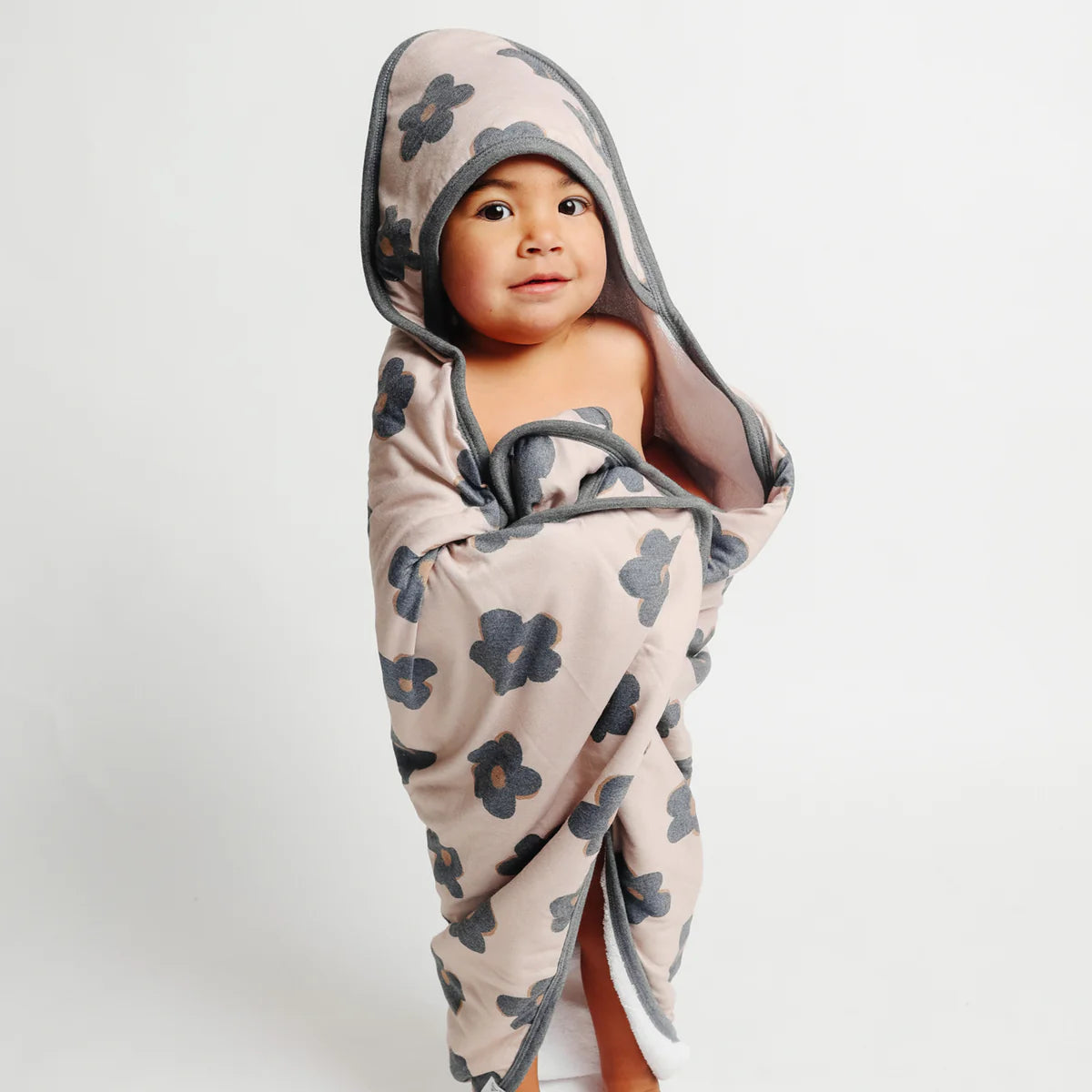 COPPER PEARL | Gemma In Tan Hooded Towel