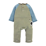 MUD PIE | Cow Striped Bodysuit 1Pc 6-9M