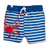 MUD PIE | Boys’ Crab Applique Swim Trunks