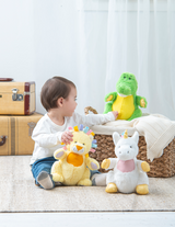 BABY GANZ | 9.5" Fiddles W/ Chime- Lion