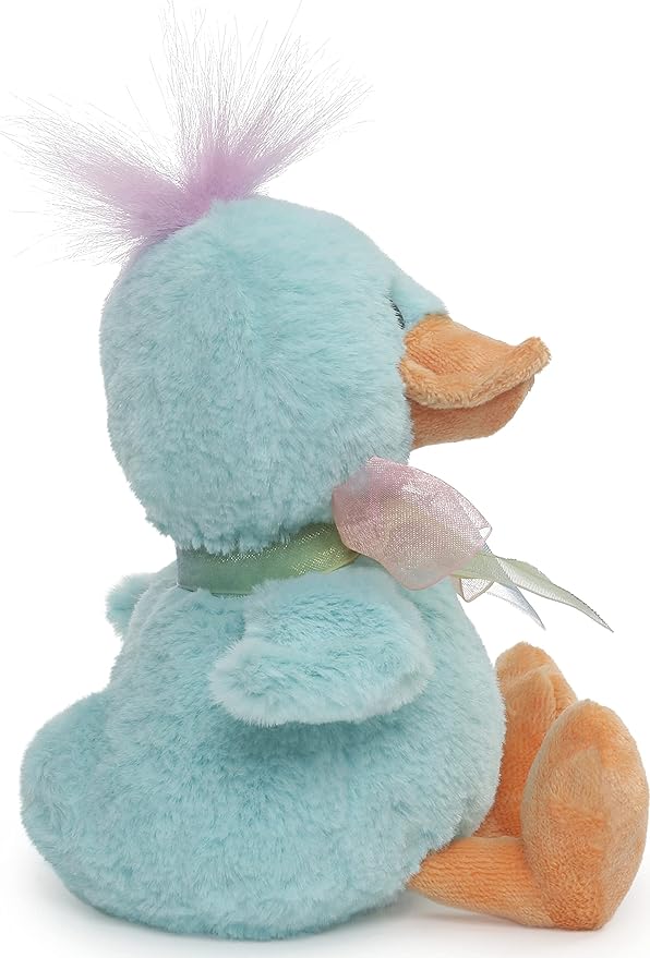 GUND | Quacklin Easter Duck Stuffed Animal, Styles May Vary, 7.5”