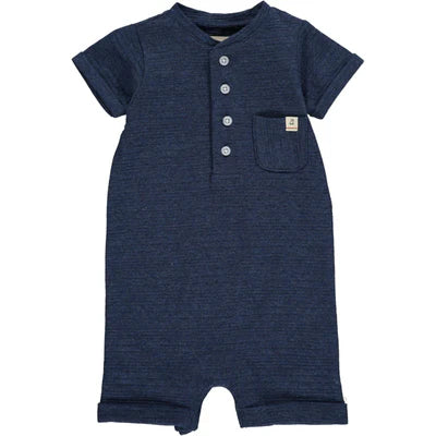 ME & HENRY | Camborne Henley Romper- Navy