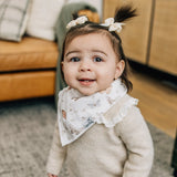 Flora - Baby Bandana Bibs