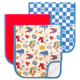 Justice League - Premium Burp Cloths