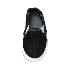 Soft Soles Liam Denim Black Size 0-6M