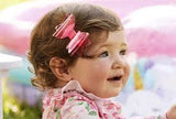 Small Swim Hair Bow 2Pc Vinyl Bows