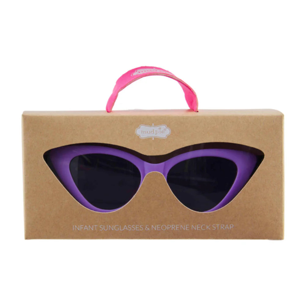 Purple Cateye Sunglasses