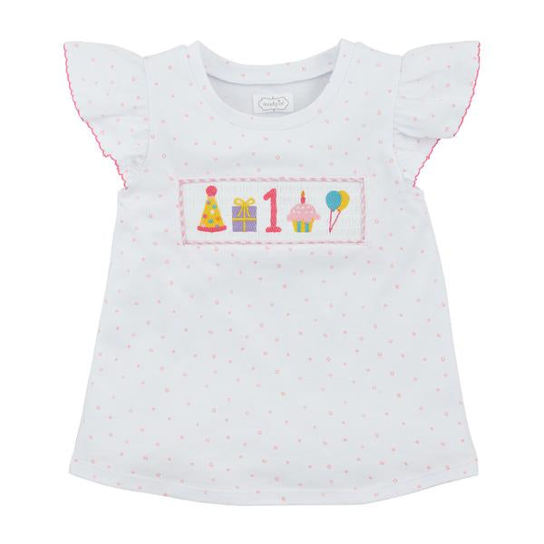 Mudpie 1st birthday girls tunic