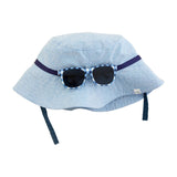 Blue Hat And Sunglasses