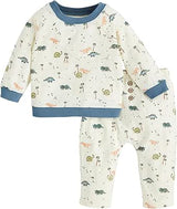 Mud Pie Dino Print 2PC Set
