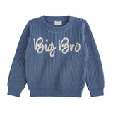 Mud Pie - Blue Big Bro Sweater
