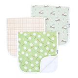 Bogey Burp Cloth Set (3-Pack)