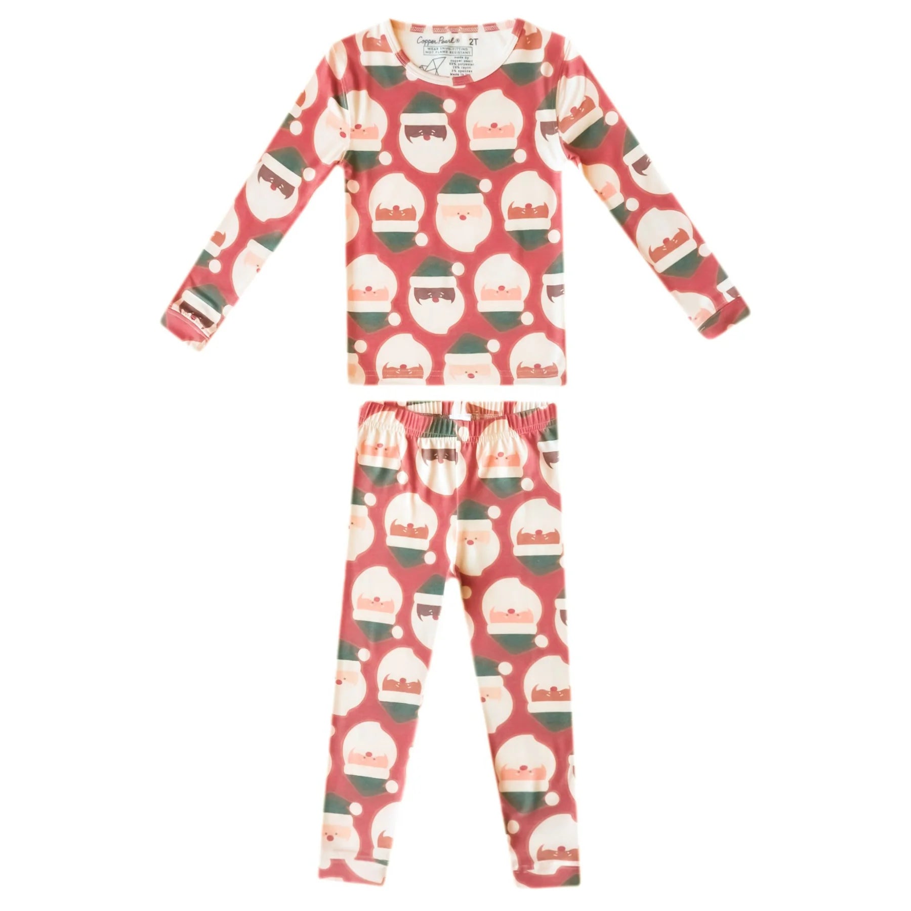 Claus 2 Piece Long Sleeve Pajama Set