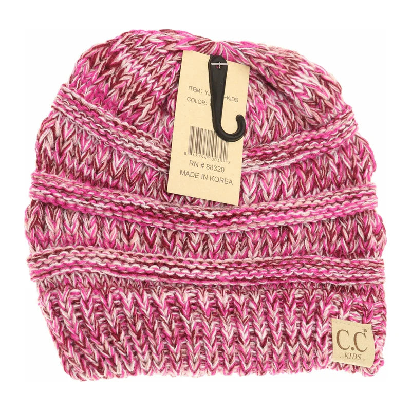CC Beanie- Kids Four Tone Beanie