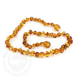 Honey Baroque Polished Necklace-Small