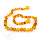 1106-Unpolished Honey Baby Amber Bracelets