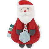 Holiday Santa Itzy Lovey Plush + Teether Toy