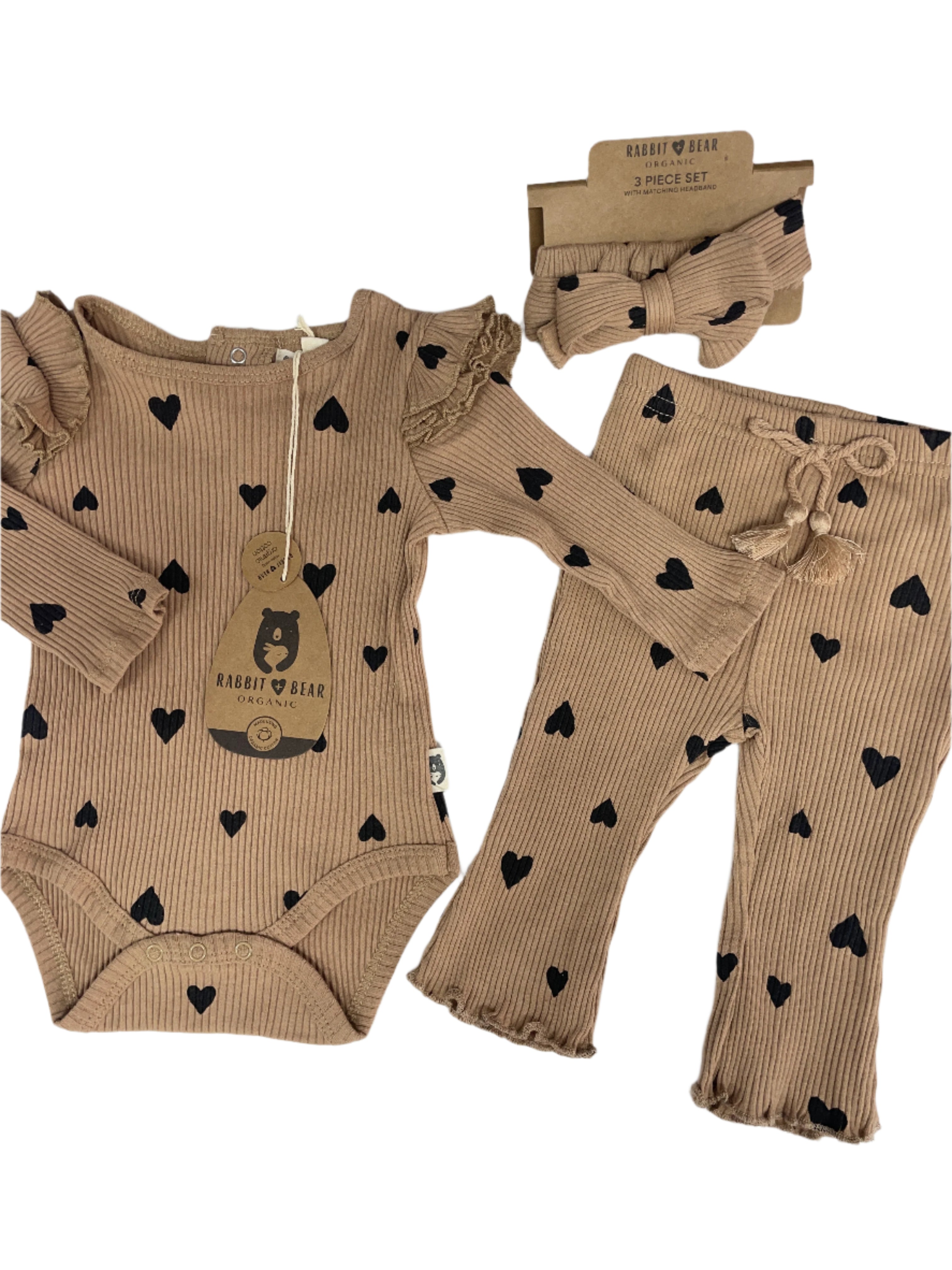 Rabbit + Bear 3PC Set