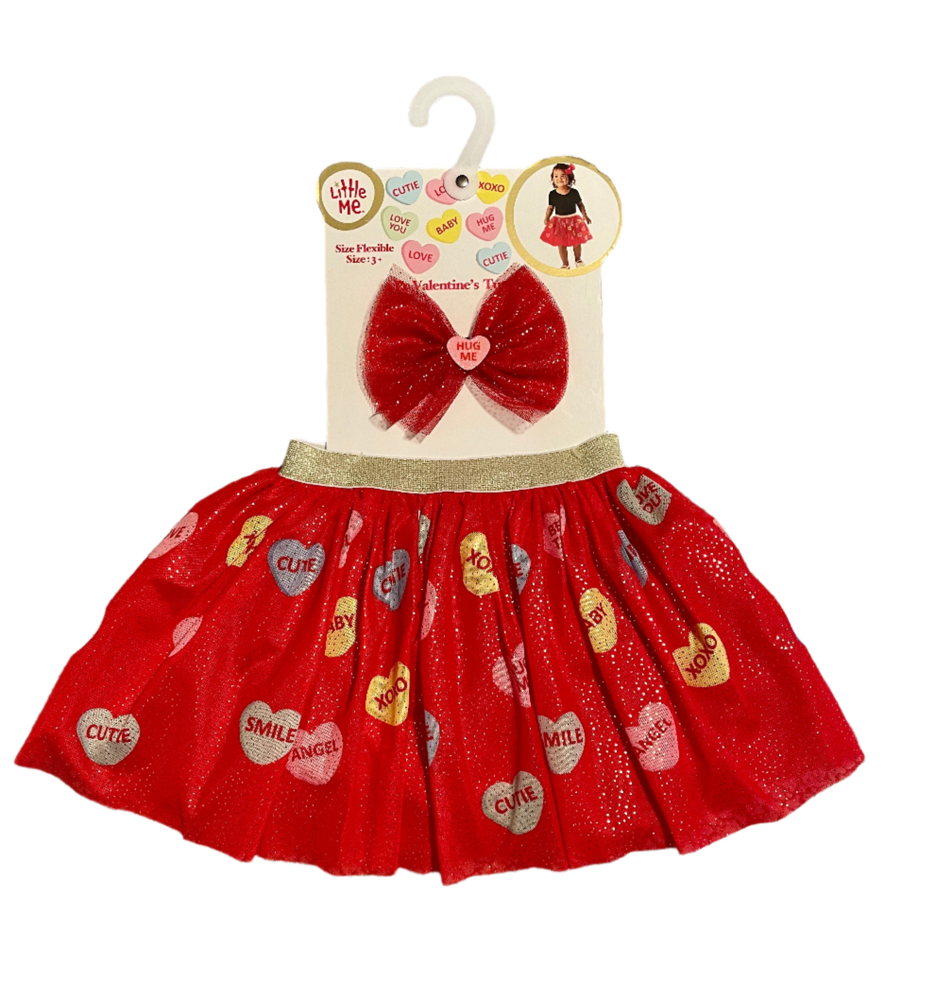 Little Me 2PC Valentine's Tutu Set