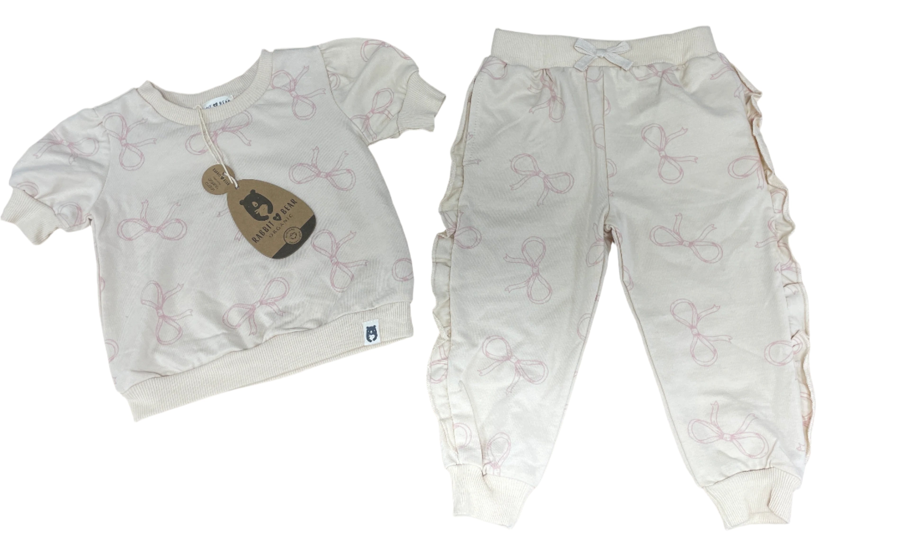 Rabbit + Bear Organic 2PC Active Wear