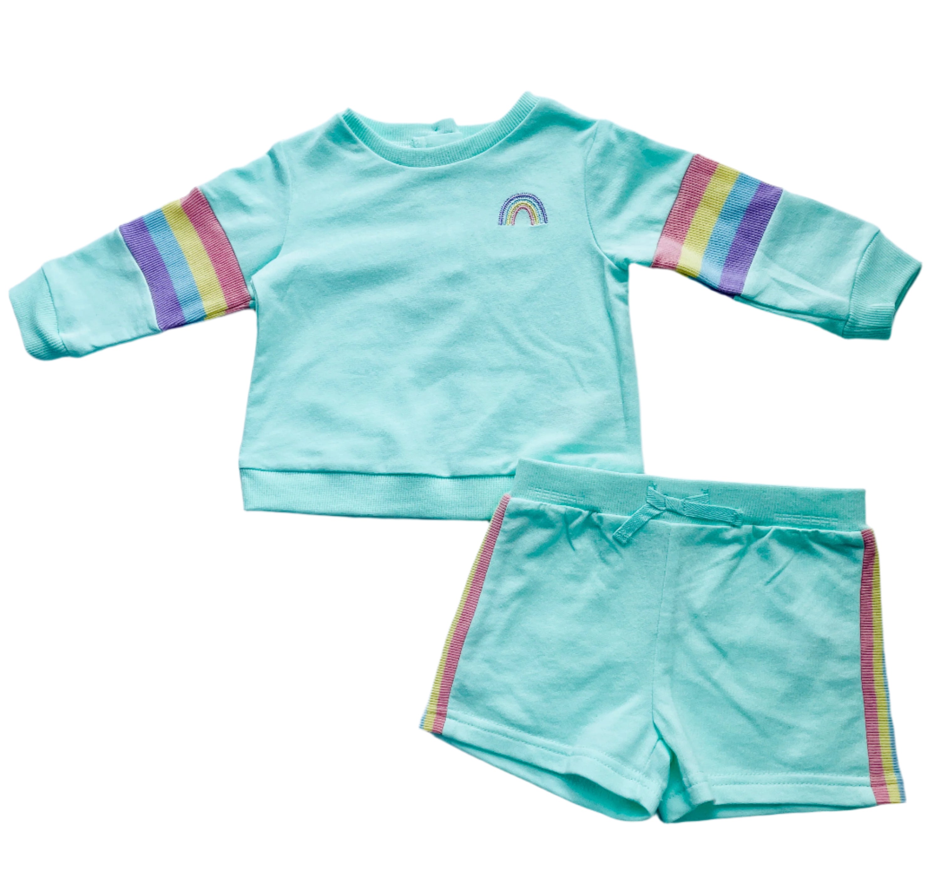 Little Me 2PC Rainbow Active Set