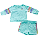 Little Me 2PC Rainbow Active Set