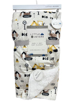 Little Movers Reversible Baby Blanket