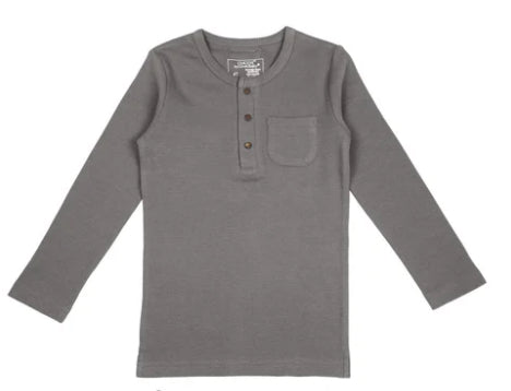 Organic Thermal Kids L/S Shirt Mist