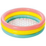 Inflatable Baby Pool - Sunset Glow - 34"x10", 3 Color Rings