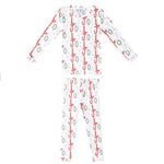 Copper Pearl Long Sleeve Pajamas - Jolly