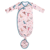 Copper Pearl | Cheyenne Newborn Knotted Gown