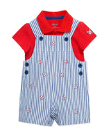 Baseball Woven Shortall Set