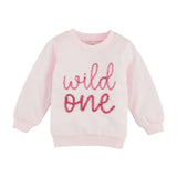 Wild One Birthday Sweatshirt  12/18M
