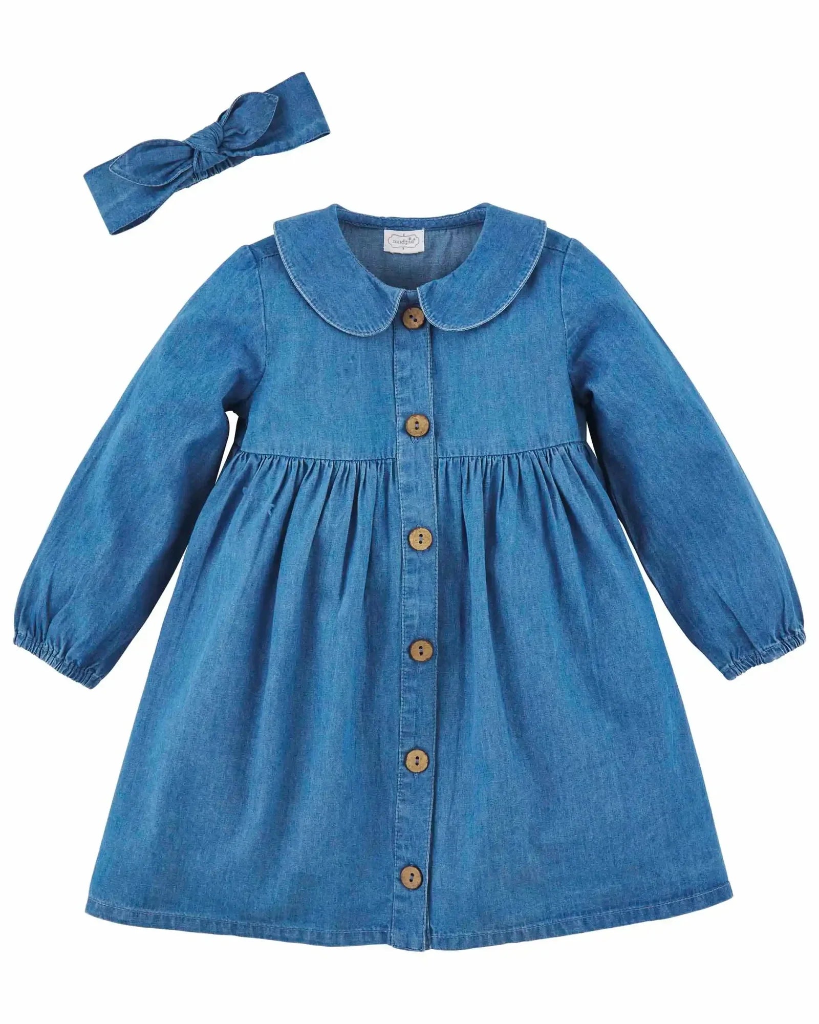 Mudpie Denim Dress 3T