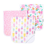 Copper Pearl Summer Burp Cloth Set (3-pack)
