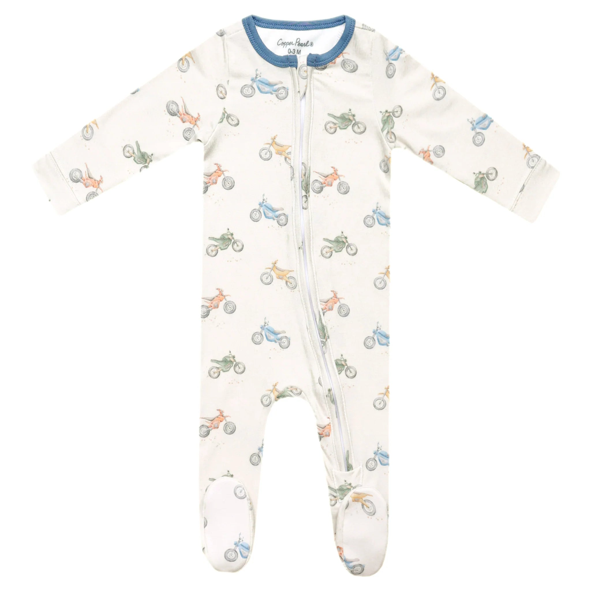 Ryder Zip-Up Footie Pajama