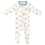 Ryder Zip-Up Footie Pajama