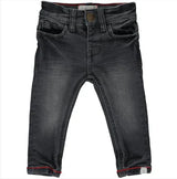 Me & Henry Mark Charcoal Denim Jeans 12-18 Mos