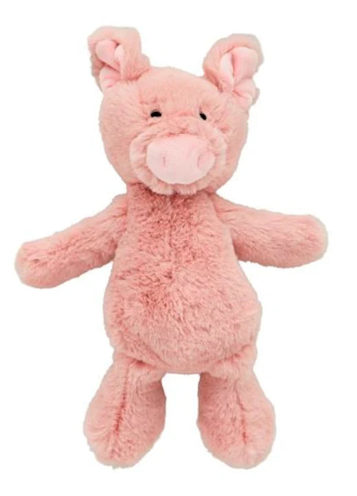 Mud Pie Farm Plush Rattle Pals - Penny the Pig